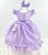 Vestido infantil de bebê lilás princesa sophia sofia rapunzel (tam p ao g) cod.000440 Lilás