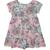 Vestido Infantil Malha Flores 10150020 Kely & Kety Rosa