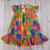 Vestido Infantil Menina Estampado Floral Animais tamanho 1 ao 8 Estampa 9