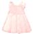 Vestido Infantil Menina Fes Casamento Tule Florido Borboleta Rosa