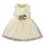 Vestido Infantil Menina Festa Casamento Tule batizado batismo Amarelo