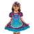 Vestido Infantil Menina Festa Junina São João Xadrez Babado Renda Vestidinho Arraiá Quadrilha Criança Moda Fashion  C06