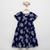 Vestido Infantil Milon Estampado Azul