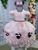Vestido Infantil Princesa Temático Minnie/Minie Realeza Luxo Rosa Bebê Rosa