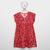 Vestido Infantil Romitex Oxford Vermelho