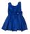 Vestido Infantil Roupa De Menina Rodado Moda Evangélica Luxo Azul