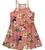 Vestido Infantil Rovitex Kids Floral 3132502 Laranja