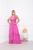 Vestido Longo 3 Marias Para Madrinha Convidada Frente Unica Festa Casamento Dia Tarde e Noite Luxo Formatura Pink