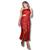 Vestido longo feminino moda Blogueira Gringa balada festa madrinha elegante Vermelho