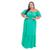 Vestido Longo Plus Size  Lindo ! Verde, Jade