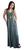 Vestido Longo Regatão Com Fenda Lateral Bolso Ref. 15569 Verde