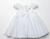 Vestido Luxo Bebê Menina Verão Branco Batizado D+ Baby 60210 Branco
