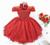 Vestido Marsala Infantil Festa Casamento Formatura Luxo Vermelho