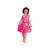 Vestido Midi Infantil Feminino  Rosa