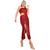 Vestido Ombro A Mostra Mula Manca Paetê Brilhoso Luxo Gringa Moda 2024 Vermelho