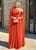 Vestido para madinhas de casamento e formandas longo tendência tule com brilho armênia Terracota