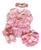 Vestido Renda Rn A 6 Meses Baby Kit Menina Inverno Frio Rosa frio