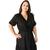 Vestido Viscose decote V - Hering Preto