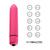Vibrador Feminino Power Bullet Clássico 10 Vibrações Excitantes Rosa