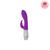 Vibrador Ponto Com Estimulador Rabbit Roxo