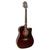 Violão Eletroacústico Giannini Performance GF-1D CEQ Folk Cutway Translucent Dark Wine