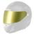 Viseira Capacete Norisk Ff391 3892.2mm Anti Risco Dourado