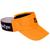 Viseira Flex Beach Tennis Com Logo Shark Laranja