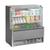 Vitrine Refrigerada Universal 1 Placa Fria GPSA-110R TI Tipo Inox Linha Aurora Vidro Reto Gelopar Tipo Inox