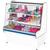 Vitrine Seca 125 cm Vidro Reto S/ Refrigeração  Pop Luxo 6004 - PoloFrio Verde