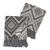 Xale Manta para Sofá Poltrona Cama em Jacquard 1,40x1,60m Decorativa Luxo Vários Modelos e Cores Agra Cinza