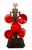 xicara cantinho do cafe decoração suporte pedestal mdf presente expresso chocolate cozinha kit  Vermelho