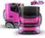 Xicara personalizada lembrancinha caneca caminhão iveco tector Pink