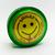 Yoyo Profissional York Smiley (ioio,yo-yo) de eixo fixo + 3 cordas de ioiô Verde