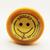 Yoyo Profissional York Smiley (ioio,yo-yo) de eixo fixo + 3 cordas de ioiô Amarelo