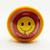 Yoyo York Smile Profissional Rosa eixo de madeira(ioio,yo-yo) + 3 cordas de ioiô Amarelo