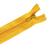 Zíper 15cm 100 Unidades Ziper Comum Social para roupa Amarelo