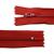 Ziper Nylon Fixo Tam: 20cm 50 Uni Cursor Cores Variadas Nybc Vermelho