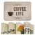 E2 Coffee Bege Claro Escuro Marrom Café