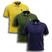 Azul, Marinho, Verde, Musgo, Amarelo