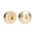 Dourado 2PCS 15MM