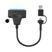 USB3.0C para A sem plugue