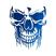 D Caveira Azul