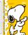 Fundo Amarelo Snoopy