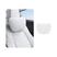 1pcs Encosto de Cabeça Branco