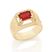 Branco com vermelho