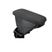 tecido grafite costura laranja
