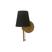 preto com dourado-fosco
