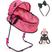 Pink de bolinha branca