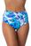 Azul royal estampado