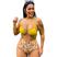 Amarelo, Floral laranja